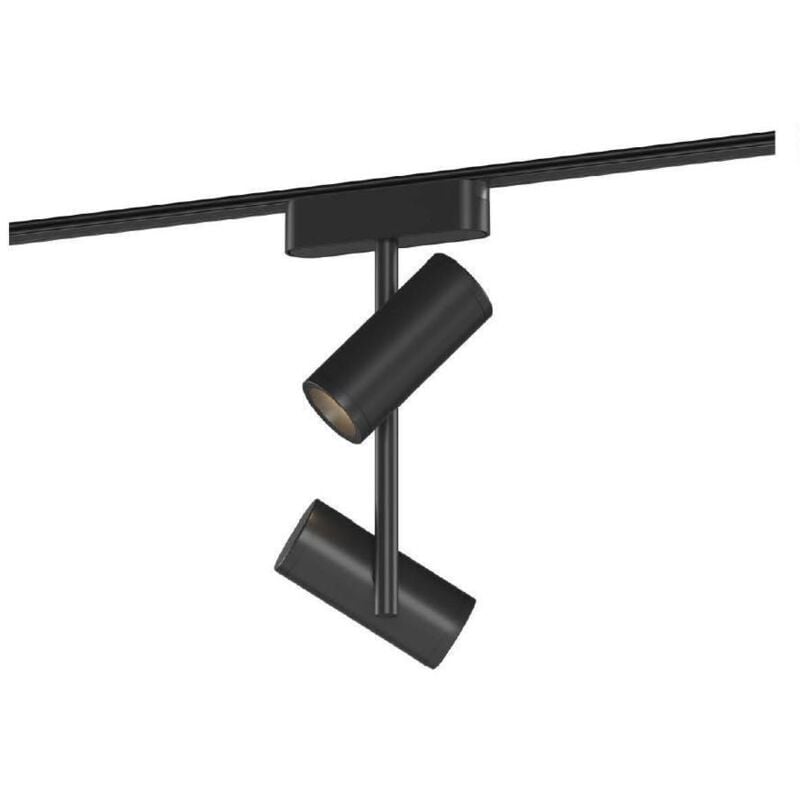 foto del prodotto efectoled faretto led binario magnetico 25mm superslim 16w madat 48v nero bianco naturale 4000k