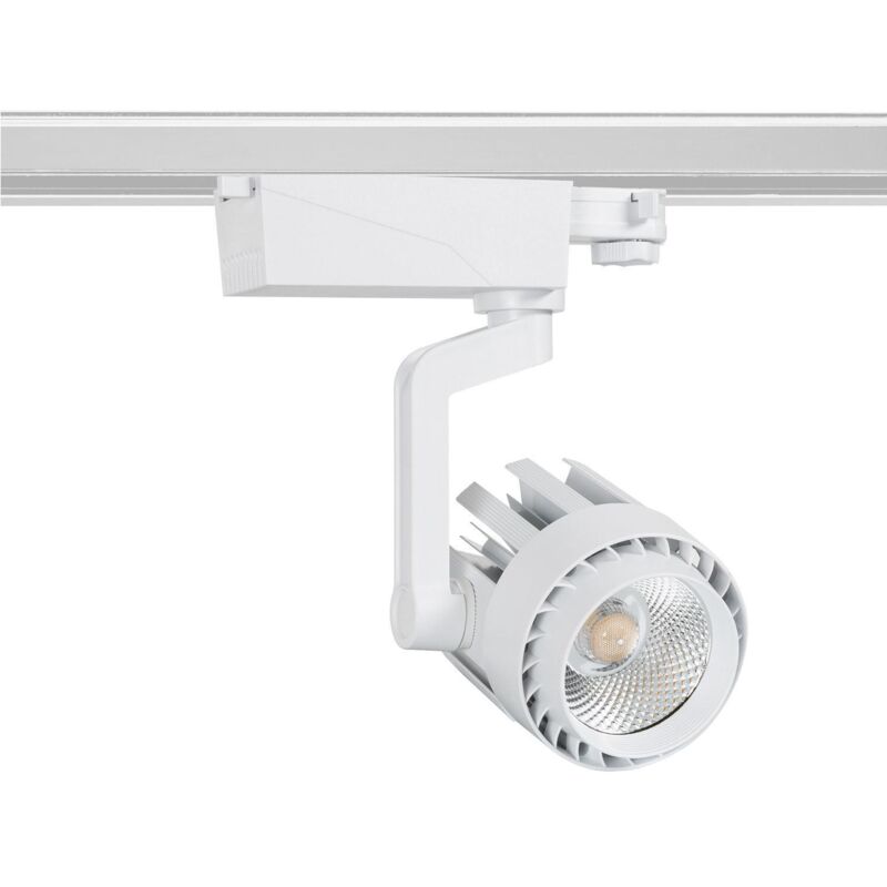 foto del prodotto efectoled faretto led binario trifase 30w dora bianco bianco naturale 4000k