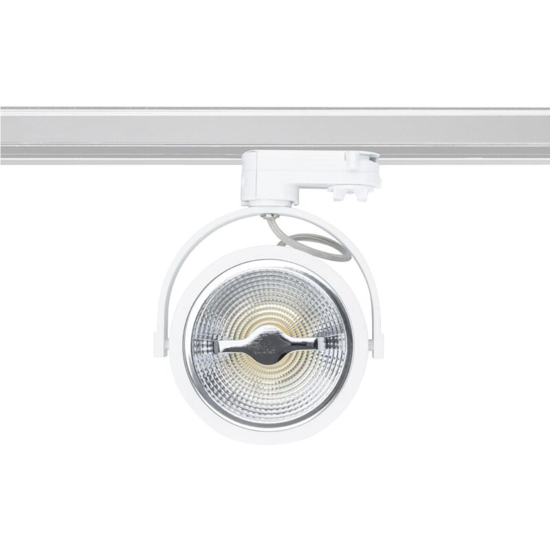 foto del prodotto efectoled faretto led binario trifase cree ar111 15w regolabile bianco bianco freddo 5500k