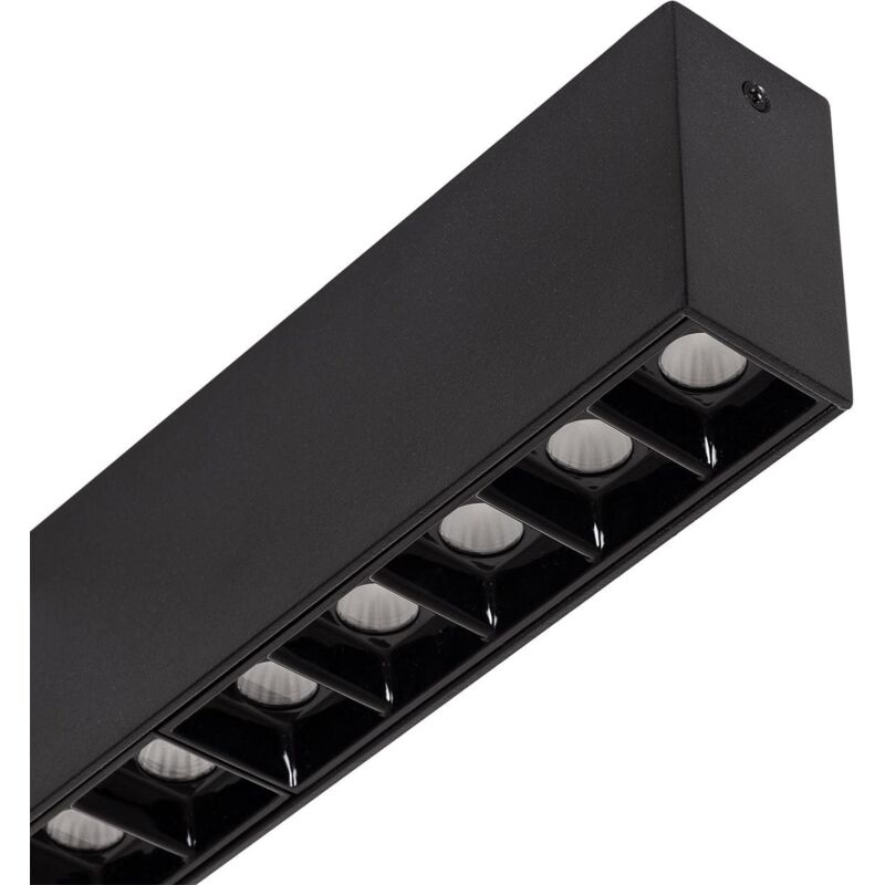foto del prodotto efectoled faretto led lineare da superficie optic 27cm 16w bianco caldo 2700k