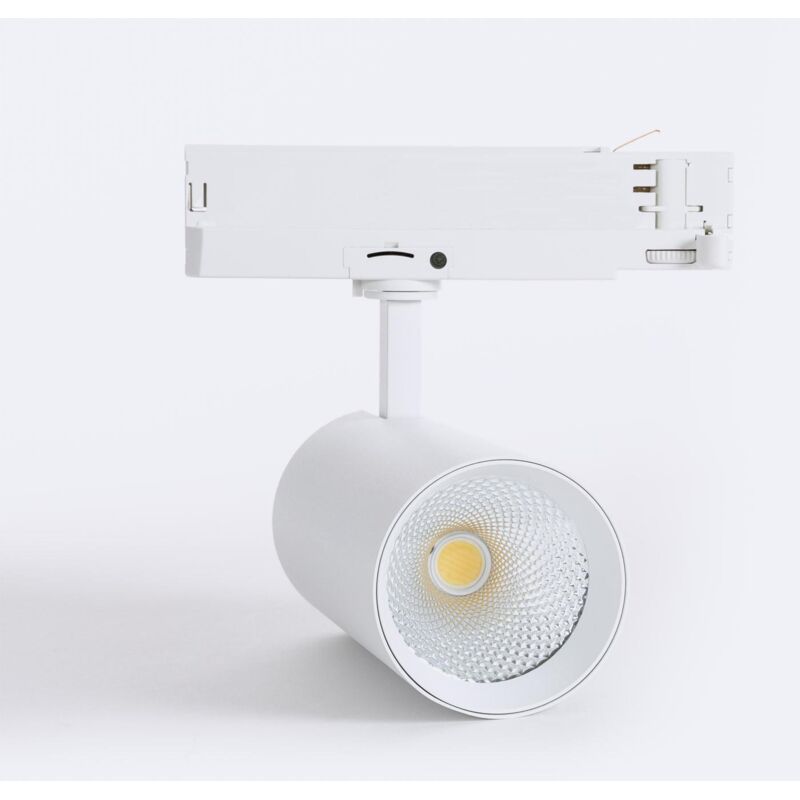 foto del prodotto efectoled faretto led per binario trifase 40w carlo no flicker bianco bianco freddo 6000k