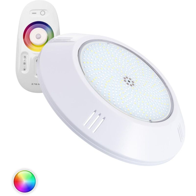 foto del prodotto efectoled faretto led piscina superficie rgbw waterproof 12v dc ip68 35w rgbw