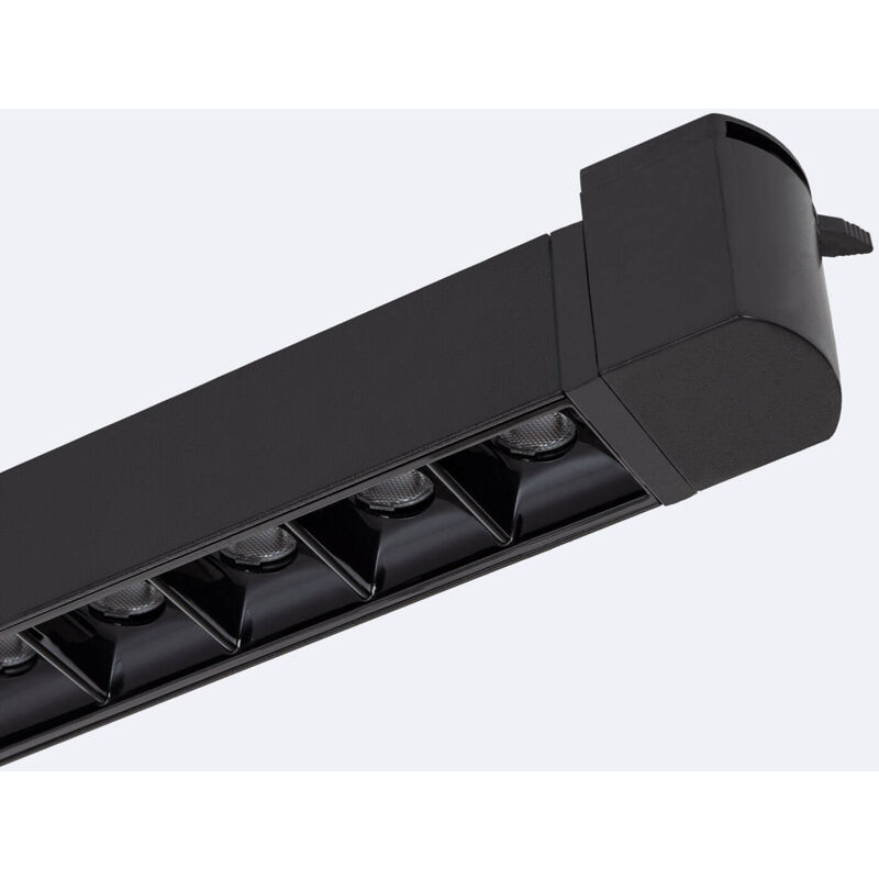 immagine 0 del prodotto efectoled faretto lineare led binario trifase 15w ugr13 nero 3000k