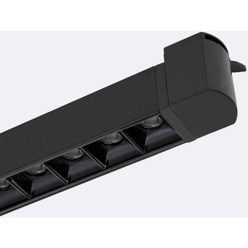 foto del prodotto efectoled faretto lineare led binario trifase 15w ugr13 nero 4000k