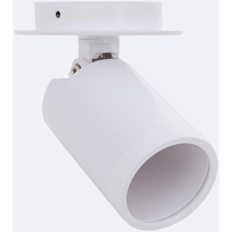 foto del prodotto efectoled faretto portalampada da incasso superficie davos lampadina gu10 bianco