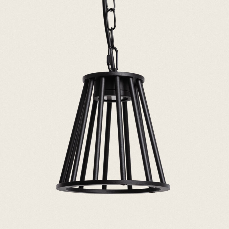 foto del prodotto efectoled lampada a sospensione per esterni led 6w alluminio bradda nero