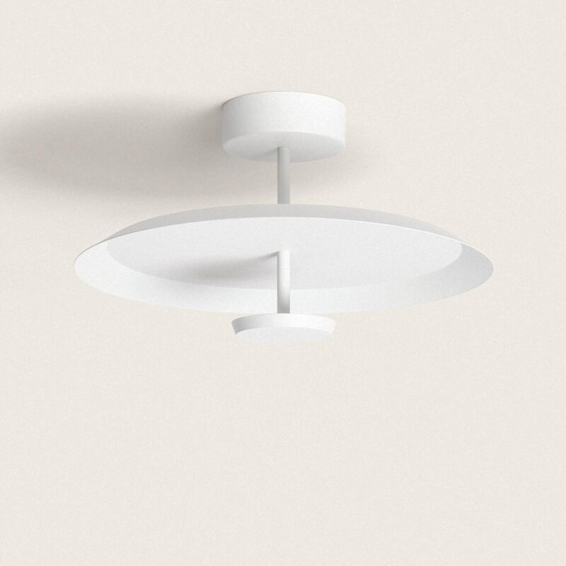 foto del prodotto efectoled lampada da soffitto led 10.5w alluminio ariella bianco