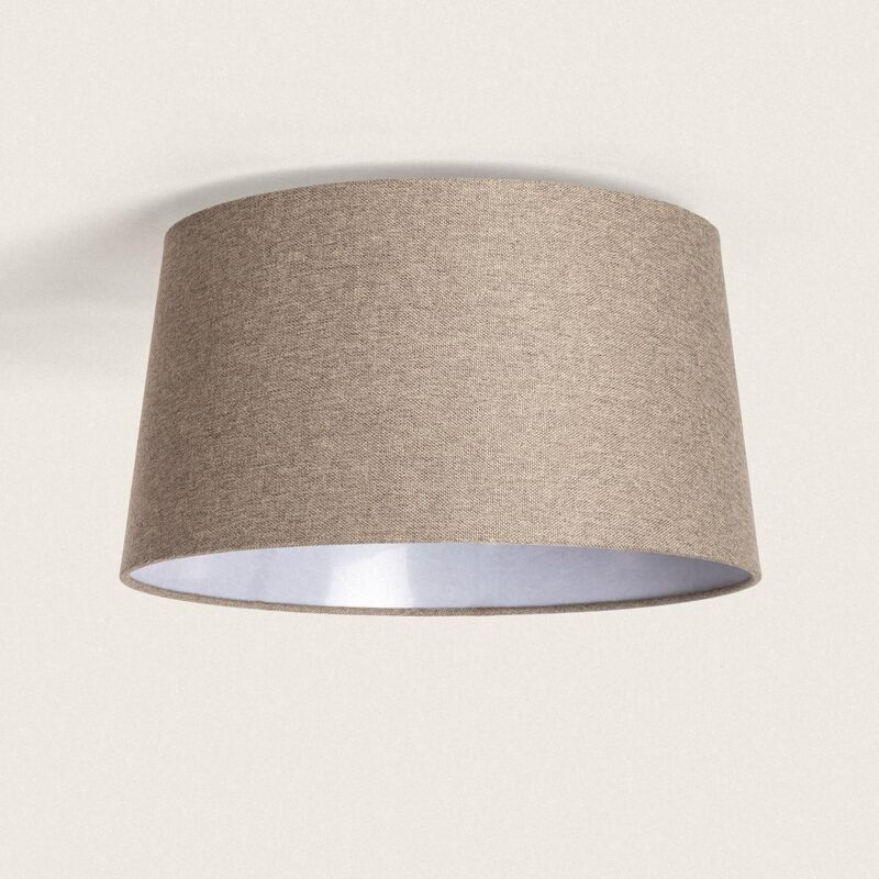 foto del prodotto efectoled lampada da soffitto lino trude grigio