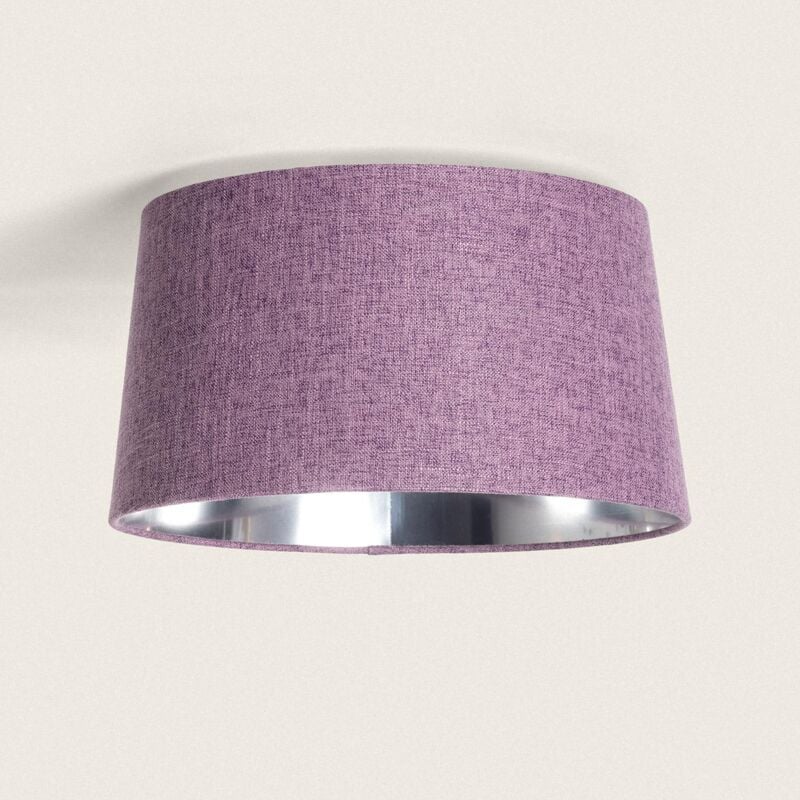 foto del prodotto efectoled lampada da soffitto tessuto nelinha violetto