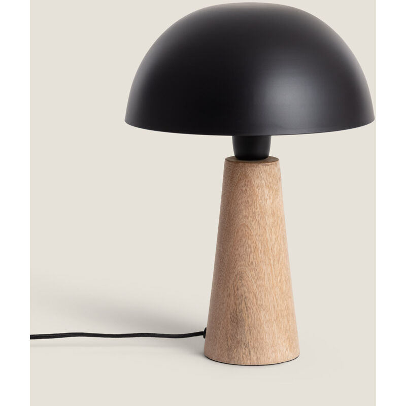 foto del prodotto efectoled lampada da tavolo metallo kuttala nero