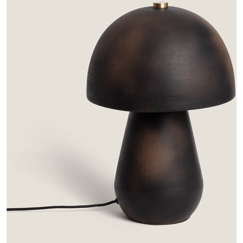 foto del prodotto efectoled lampada da tavolo metallo telia nero