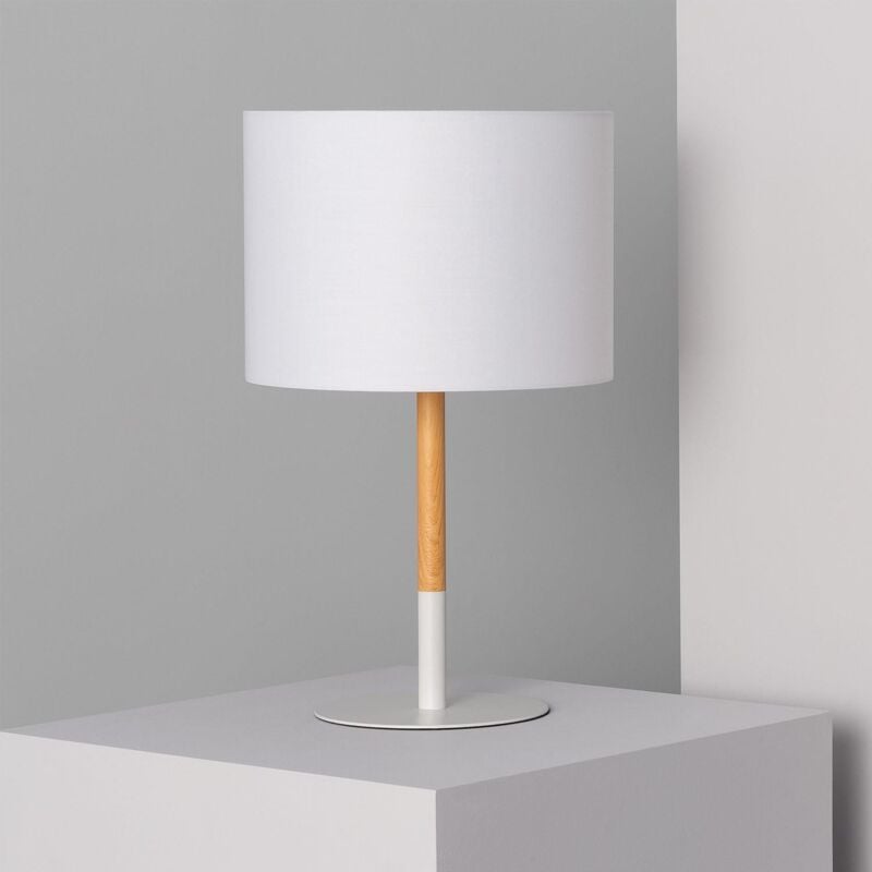 foto del prodotto efectoled lampada da tavolo silinda wi fi regolabile bianco