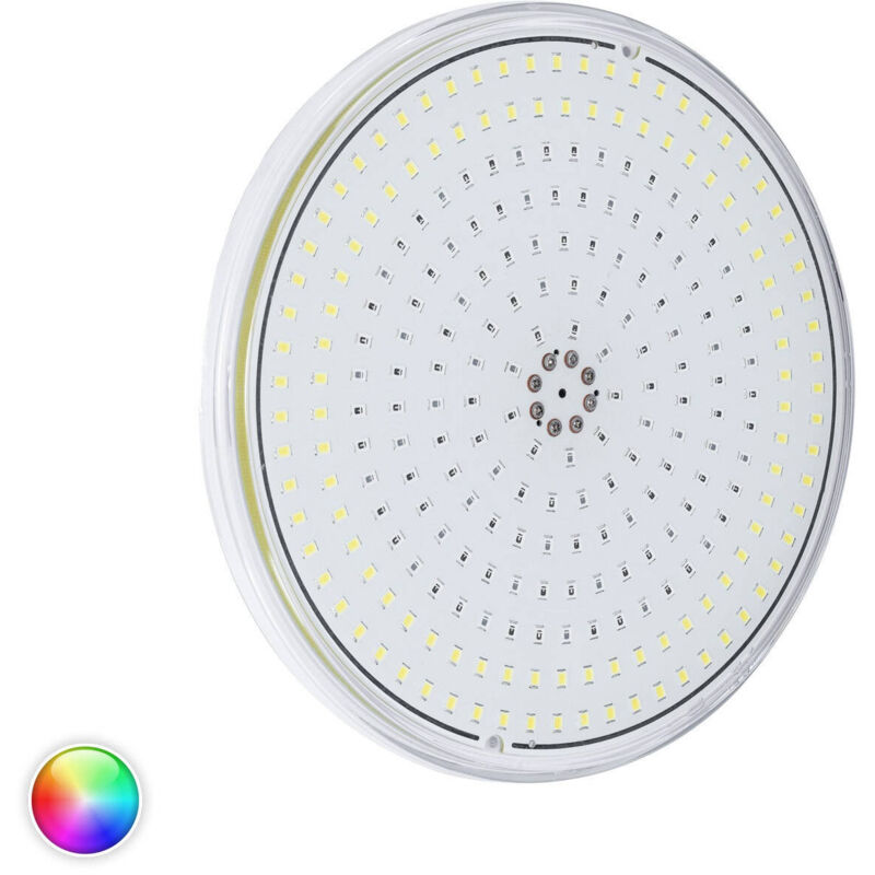 foto del prodotto efectoled lampada led per piscina rgbw sommergibile slim 12v dc 20w ip68 par56 rgbw senza telecomando