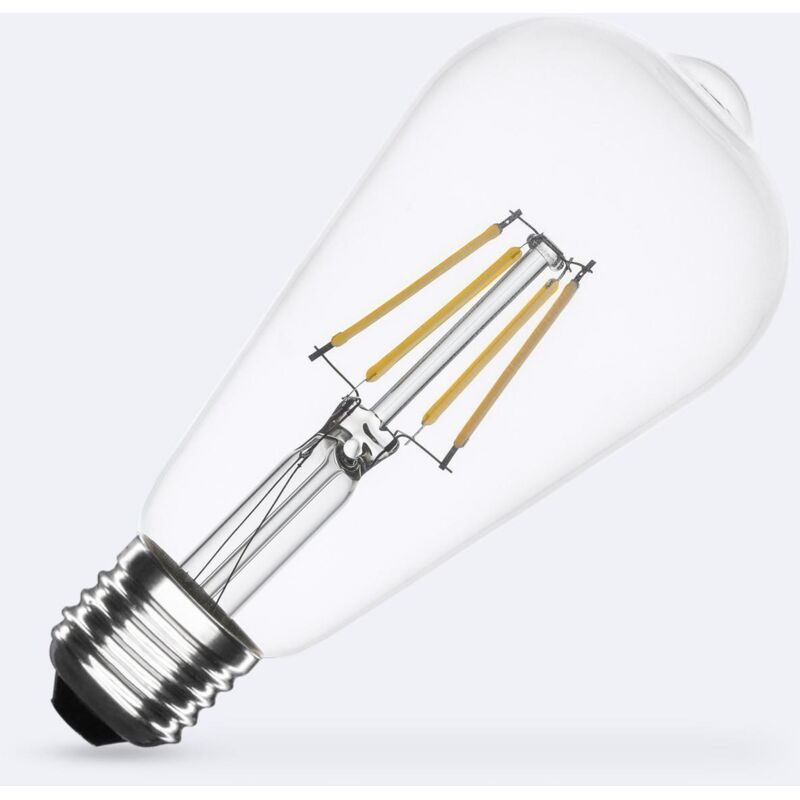 foto del prodotto efectoled lampadina filamento led e27 6w 720 lm st64 bianco naturale no flicker 4000k