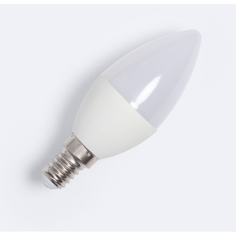 foto del prodotto efectoled lampadina led 12 24v e14 5w 400 lm c37 bianco freddo no flicker 6000k