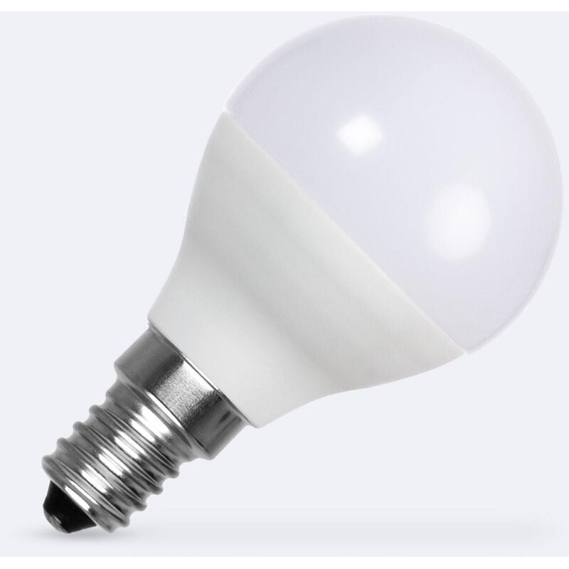 foto del prodotto efectoled - lampadina led 12 24v e14 5w 500 lm g45 bianco freddo no flicker 6500k