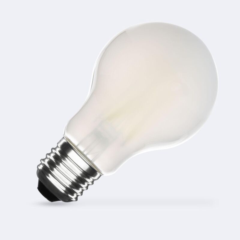 foto del prodotto efectoled lampadina led filamento e27 2.3w 485lm a60 opale classe a bianco caldo no flicker 2700k