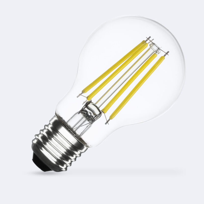 foto del prodotto efectoled - lampadina led filamento e27 a60 5.2w 1095lm classe a bianco naturale no flicker 4000k