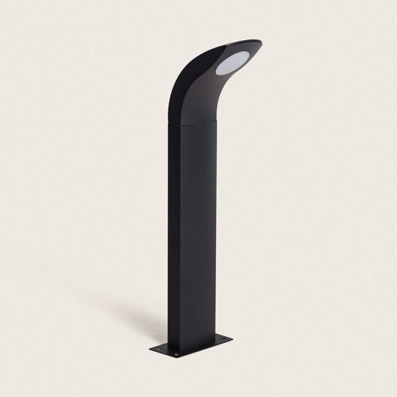 foto del prodotto efectoled lampioncino esterno led 10w superficie base 60cm izar 3000k bianco caldo