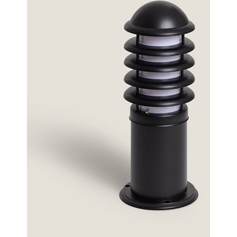 foto del prodotto efectoled lampioncino esterno superficie guiza 40cm nero