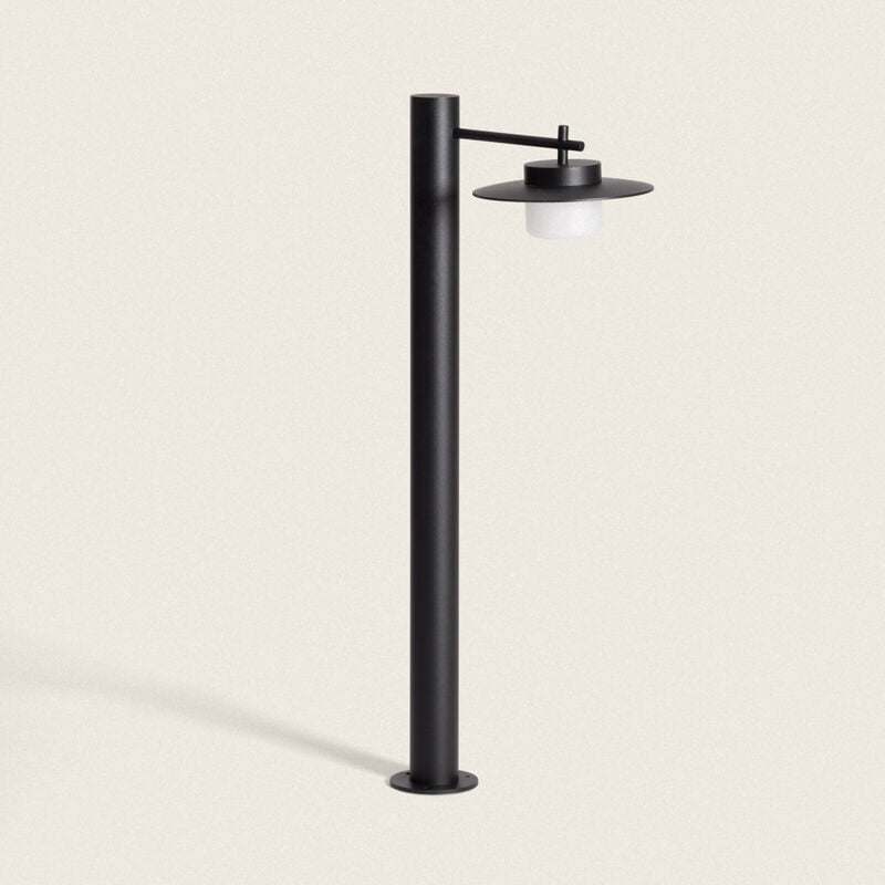 foto del prodotto efectoled lampioncino led per esterni 6w alluminio 75cm kaepp nero