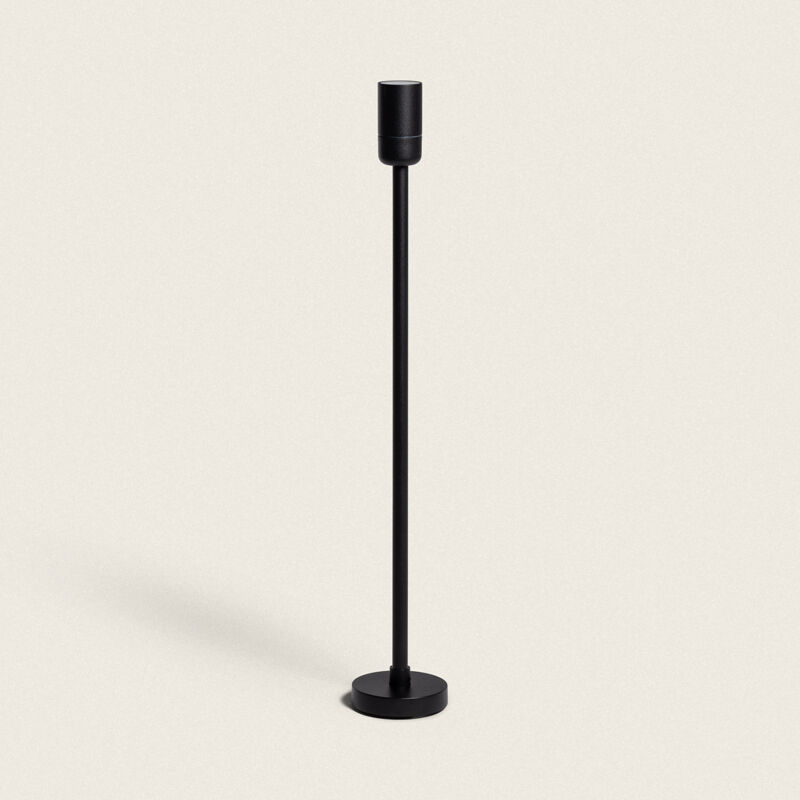 foto del prodotto efectoled lampioncino per esterni led 4w 60 cm superficie glimme nero opaco