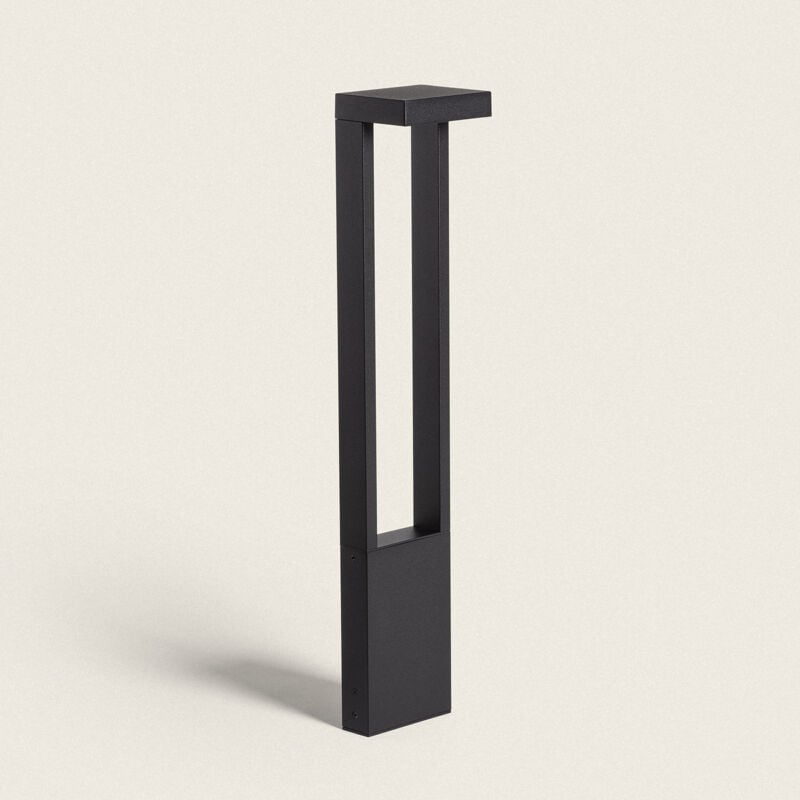 foto del prodotto efectoled lampioncino per esterni led 65cm 10w alluminio droxe nero nero