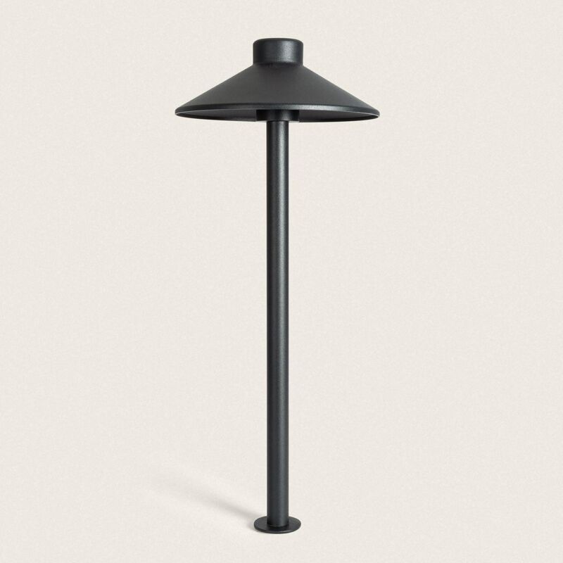 foto del prodotto efectoled lampioncino per esterni led 6w alluminio superficie con picchetto aterkia 2700k bianco caldo