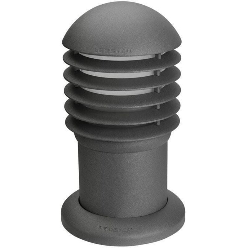 foto del prodotto efectoled leds c4 balizas paletto luminoso da esterno piccolo 1 luce urban grey ip44, e27