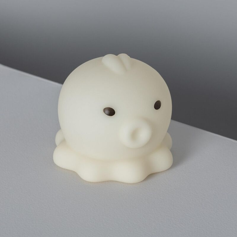 foto del prodotto efectoled luce notturna per bambini led polpo rgb silicone ip67 rgb