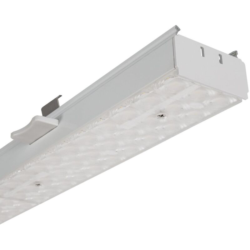 foto del prodotto efectoled modulo lineare led trunking 144cm 40 75w 160lm w retrofit sistema universale pull push regolabile 1 10v 5000k bianco freddo