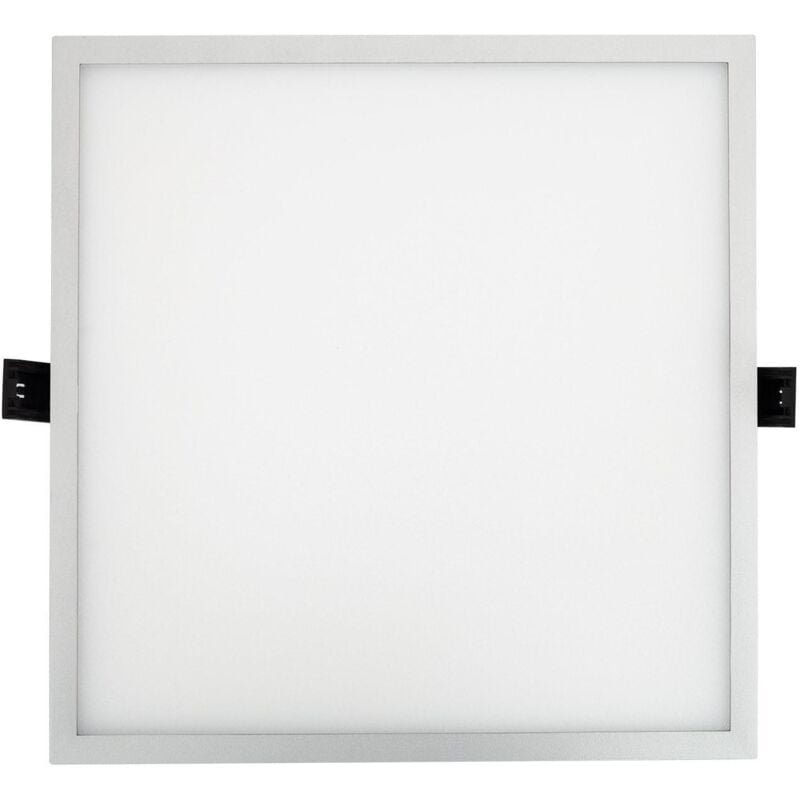 foto del prodotto efectoled pannello downlight led 30w quadrata high lumen foro 200 mm lifud argento 4000k bianco naturale