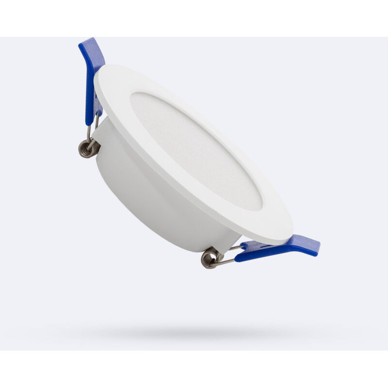 foto del prodotto efectoled pannello downlight led 3w circolare solid foro 70 80 mm bianco caldo 3000k non regolabile