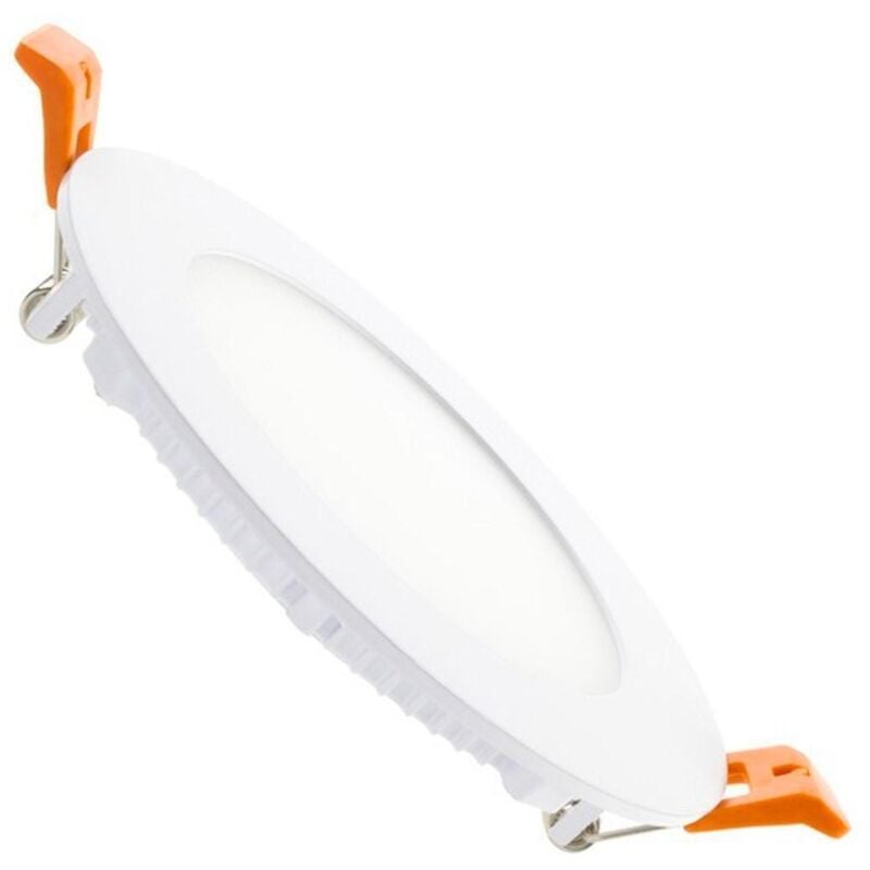 foto del prodotto efectoled - pannello downlight led 6w circolare superslim foro 110 mm bianco caldo 3000k