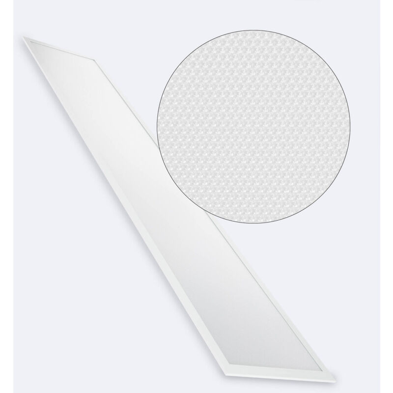 foto del prodotto efectoled pannello led 120x30 cm 40w 4000lm con scatola di connessione rapida e cavo di sicurezza bianco caldo individuale 3000k certadrive