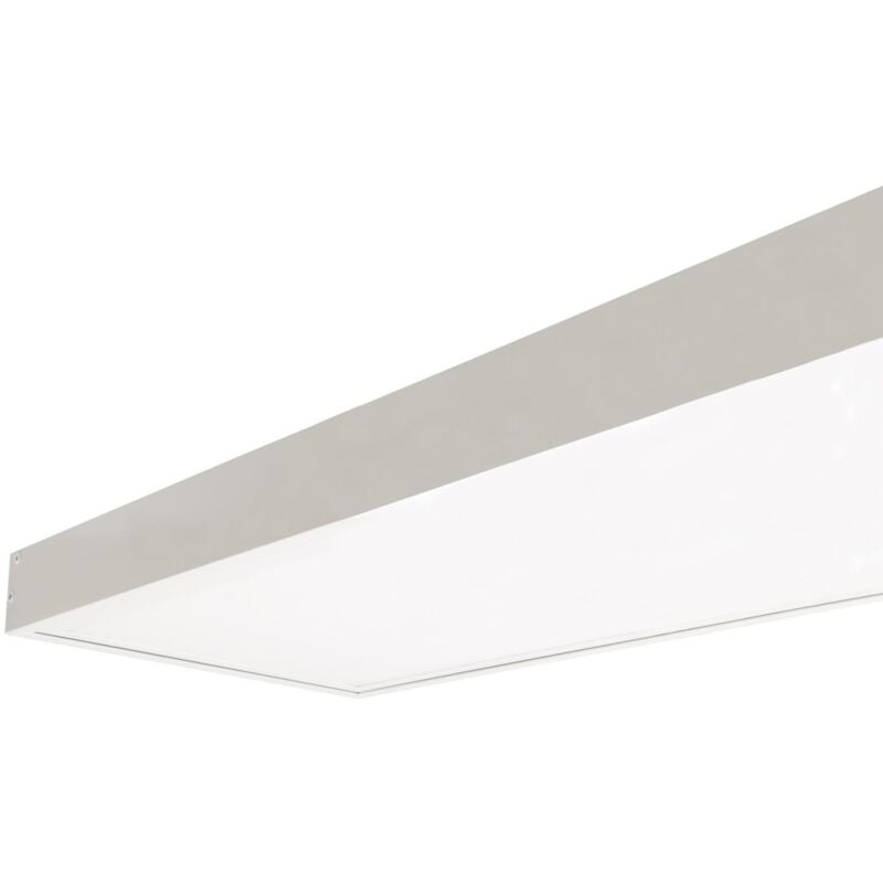foto del prodotto efectoled pannello led 120x30 cm 40w 4000lm lifud kit di superficie bianco caldo individuale 3000k lifud non regolabile