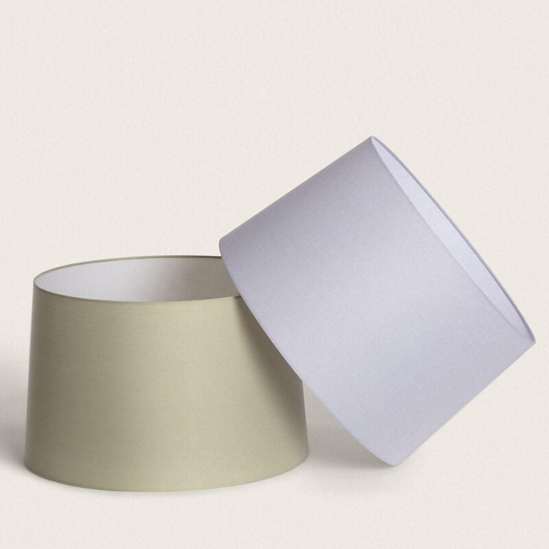 foto del prodotto efectoled paralume per lampada da terra yuvan iluzzia grigio ice