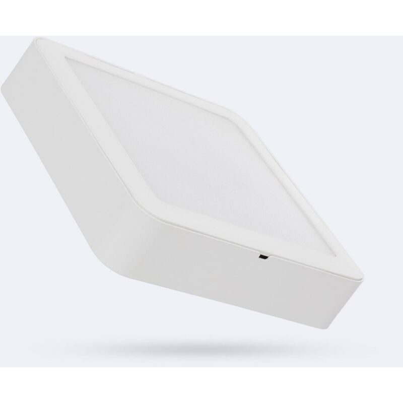 foto del prodotto efectoled plafoniera led 12w quadrata 170x170 mm bianco freddo 6500k