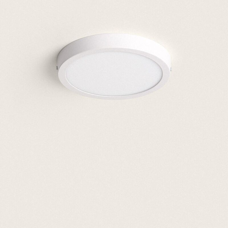 foto del prodotto efectoled plafoniera led 18w circolare superslim cct selezionabile 205 mm selezionabile caldo naturale freddo 