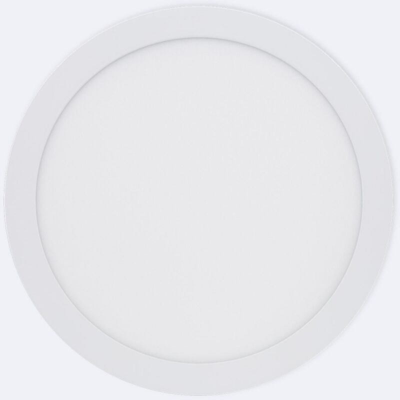 foto del prodotto efectoled plafoniera led 24w 300 mm alluminio circolare regolabile dim to warm bianco