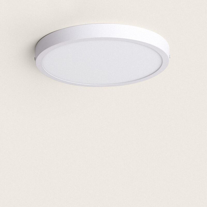 foto del prodotto efectoled plafoniera led 24w circolare superslim cct selezionabile 300mm selezionabile caldo naturale freddo 