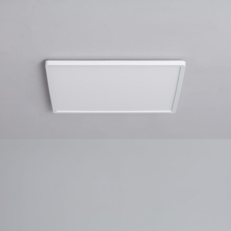 foto del prodotto efectoled plafoniera led 24w quadrata cct 420x420 mm doppia luce switchcct selezionabile caldo naturale freddo 