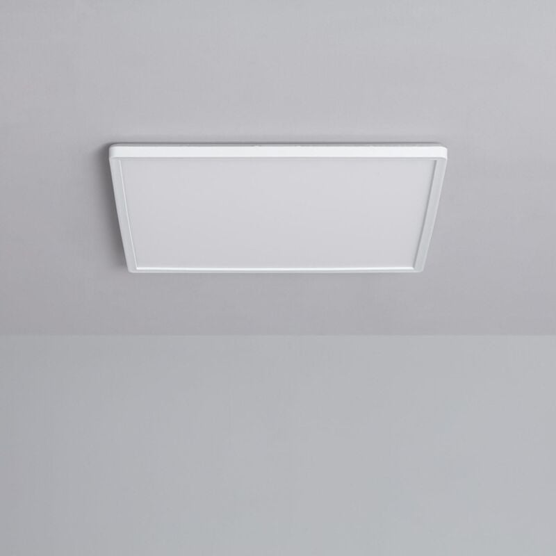foto del prodotto efectoled plafoniera led 24w quadrato regolabile 420x420 mm doppia luce switchdimm 4000k bianco naturale