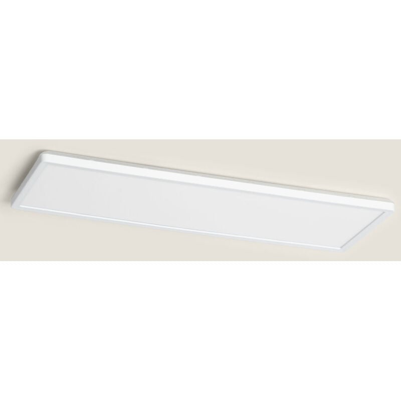 foto del prodotto efectoled plafoniera led 24w rettangolare cct 580x200 mm doppia luce switchcct selezionabile caldo naturale freddo 