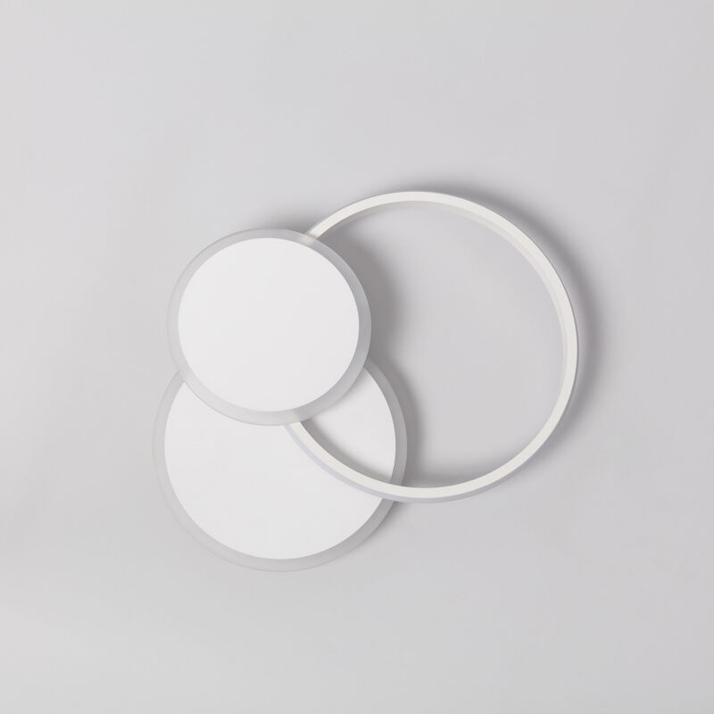 foto del prodotto efectoled plafoniera led 30w metal eklips berno 3000k bianco caldo