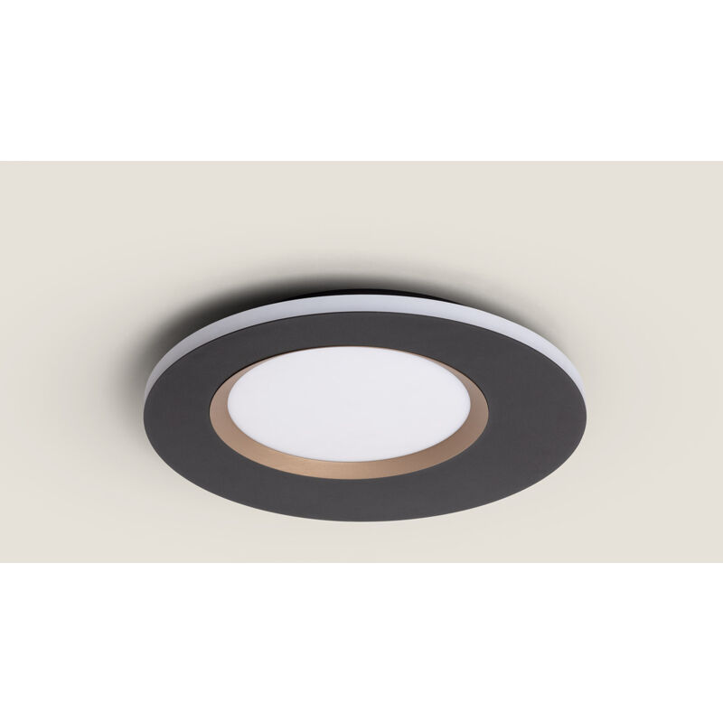 foto del prodotto efectoled plafoniera led 30w metallo taska s nero