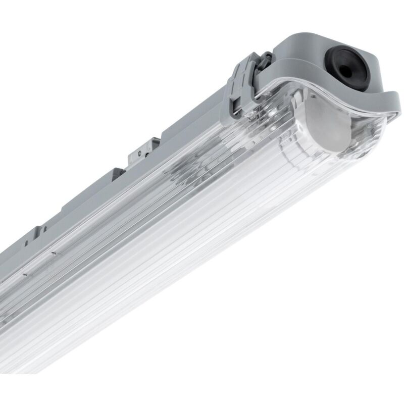 immagine 0 del prodotto efectoled plafoniera stagna con un tubo led 120cm ip65 bianco caldo no flicker 3000k