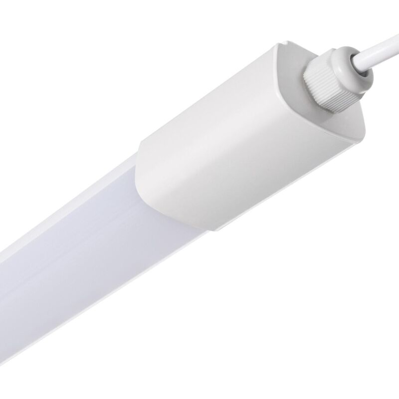 foto del prodotto efectoled plafoniera stagna led 120cm 36w batten ip65 bianco caldo 3200k