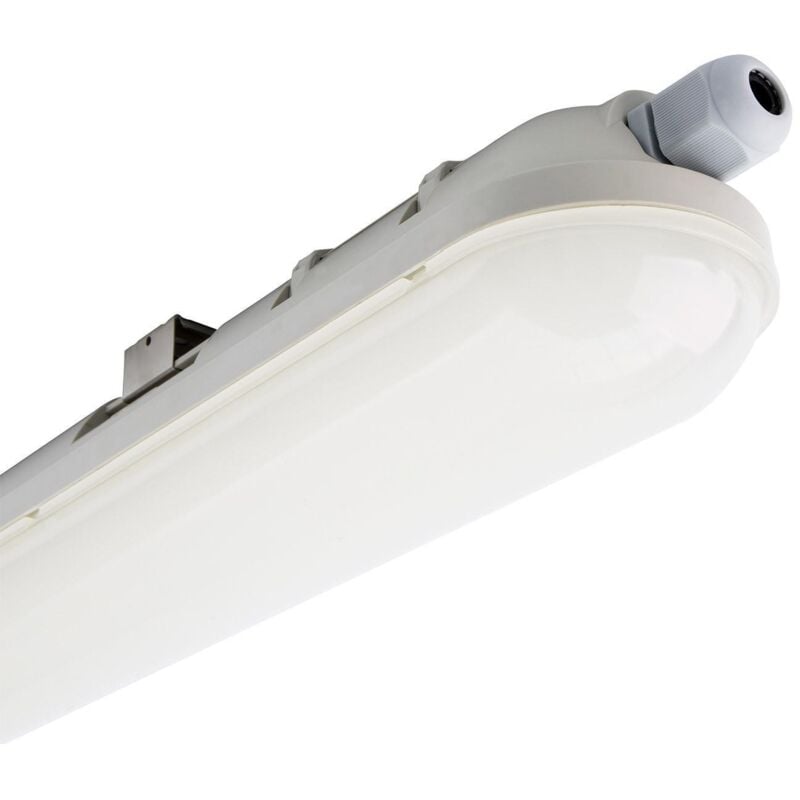 foto del prodotto efectoled plafoniera stagna led 60 cm 18w ip65 collegabile bianco naturale 4000k