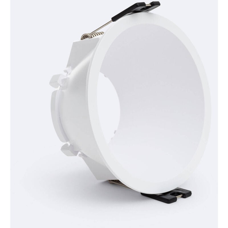 foto del prodotto efectoled portafaretto downlight conico reflect per lampadina led gu10 gu5.3 foro 85 mm bianco